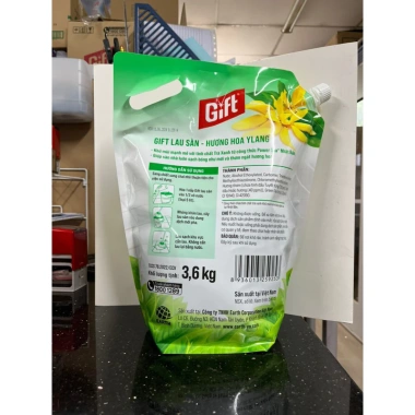Nước Lau Sàn 3.6kg Hương Ylang Lyly Iris Giá ưu đãi 95.000 đồng