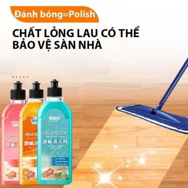 Nước Lau Sàn 500ml cho Gạch và Gỗ, Hương Thơm Tươi Mát, An Toàn Sức Khỏe, Nhiều Mùi - 41.250 VND 2