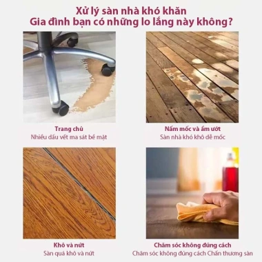 Nước Lau Sàn 500ml cho Gạch và Gỗ, Hương Thơm Tươi Mát, An Toàn Sức Khỏe, Nhiều Mùi - 41.250 VND 7