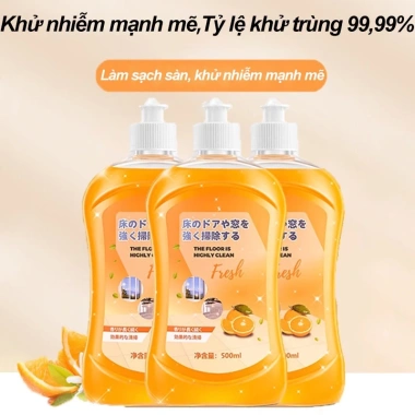 Nước lau sàn 500ml kháng khuẩn, xua đuổi côn trùng, phù hợp mọi vật liệu - Giá 39k (giảm từ 46,8k) 2