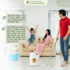 Nước Lau Sàn 500ml Nhà Sinh Học Cô Cà Chua Yêu Nước Thiên Nhiên Hương Sả Thơm Mát - Diệt Khuẩn, Giá chỉ 75.000đ 6