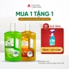 Nước Lau Sàn A+Aplus 1L Hương Quế Hoa Ly - Sạch Khuẩn, Ngừa Côn Trùng, Hiệu Quả