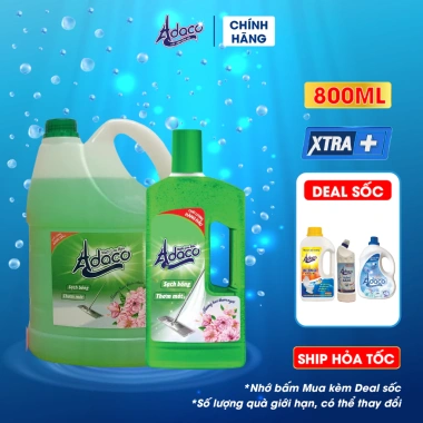 Nước Lau Sàn ADACO hương thơm tự nhiên, siêu sạch, bảo vệ gia đình khỏi bệnh - 36.000đ
