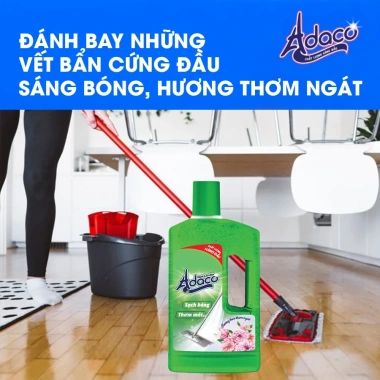 Nước Lau Sàn ADACO hương thơm tự nhiên, siêu sạch, bảo vệ gia đình khỏi bệnh - 36.000đ 5 Nước Lau Sàn ADACO hương thơm tự nhiên, siêu sạch, bảo vệ gia đình khỏi bệnh - 36.000đ 5