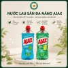 Nước lau sàn Ajax 1.25L chiết xuất, xua đuổi côn trùng, khử mùi, hương thơm nhẹ