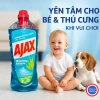 Nước lau sàn Ajax 1.25L chiết xuất, xua đuổi côn trùng, khử mùi, hương thơm nhẹ 3
