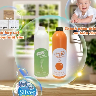 Nước lau sàn AROBOT 1L cho robot Aquabot – Hương cam bạc hà tự nhiên, giảm giá 22% chỉ 192.000₫ 2