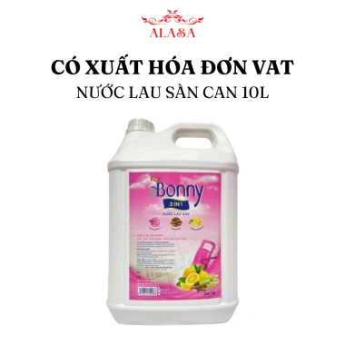 Nước lau sàn BONNY 5L-10L sả chanh, hương quế, hoa ly - sạch bóng, giá 195k