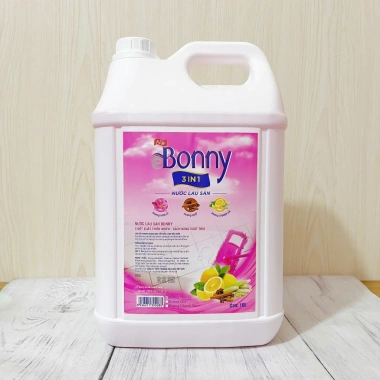 Nước lau sàn BONNY 5L hương sả chanh, quế, hoa ly - sạch bóng, giảm giá 115.000₫