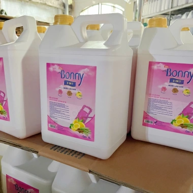 Nước lau sàn BONNY 5L hương sả chanh, quế, hoa ly - sạch bóng, giảm giá 115.000₫