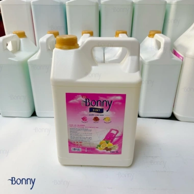 Nước lau sàn BONNY 5L hương sả chanh, quế, hoa ly - sạch bóng, giảm giá 115.000₫