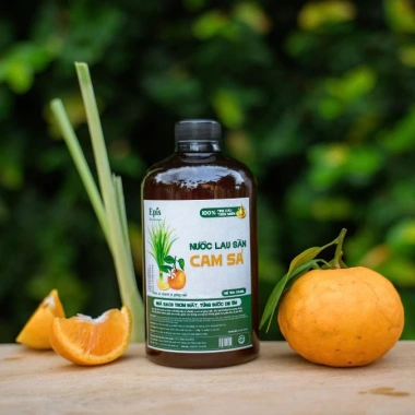 Nước Lau Sàn Cam Sả Epis I - Nhà sạch mát, bước đi dịu êm, xua đuổi muỗi và côn trùng