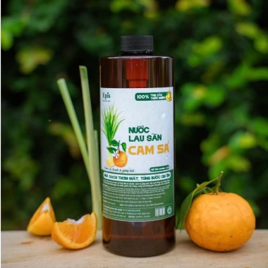 Nước Lau Sàn Cam Sả Epis I - Nhà sạch mát, bước đi dịu êm, xua đuổi muỗi và côn trùng
