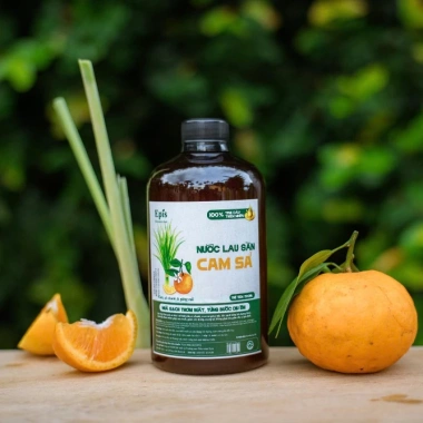 Nước Lau Sàn Cam Sả Epis I - Nhà sạch mát, bước đi dịu êm, xua đuổi muỗi và côn trùng