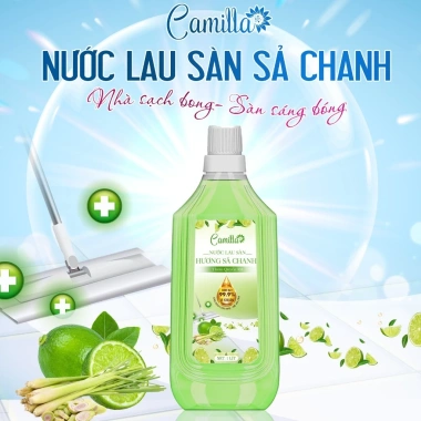Nước Lau Sàn Camilla - Xua Đuổi Muỗi, Côn Trùng, Làm Sạch Nhanh, Lành Tính, An Toàn, Chỉ 35.000đ 8
