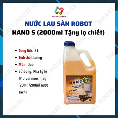 Nước lau sàn đa năng 2.000ml cho robot hút bụi - Giá 79.000, sạch sâu không vệt 10