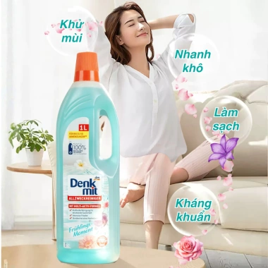 Nước lau sàn đa năng Denkmit Universal Shine 1L sàn sạch sáng bóng giảm còn 79.000₫ 3 Nước lau sàn đa năng Denkmit Universal Shine 1L sàn sạch sáng bóng giảm còn 79.000₫ 3