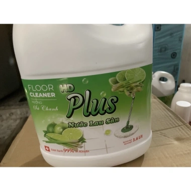 Nước lau sàn đậm đặc HD Plus an toàn 3,600ml – 3 mùi hoa ly, xả chanh, quế, giá chỉ 65.000đ