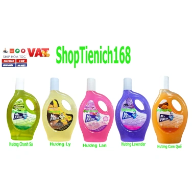 Nước lau sàn đậm đặc Mr.Fresh 1.1L Hương Chanh - Giá 55.000 (giảm so với 71.500)