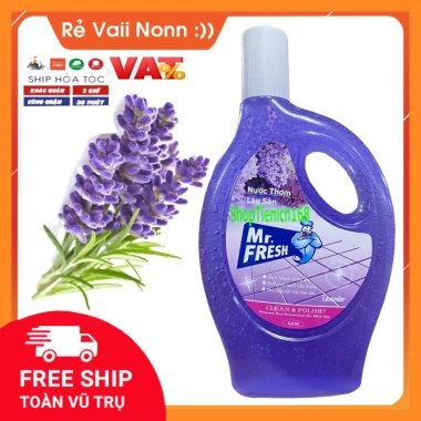 Nước lau sàn đậm đặc Mr.Fresh 1.1L Hương Chanh - Giá 55.000 (giảm so với 71.500)