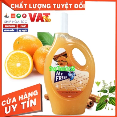 Nước lau sàn đậm đặc Mr.Fresh 1.1L Hương Chanh - Giá 55.000 (giảm so với 71.500)