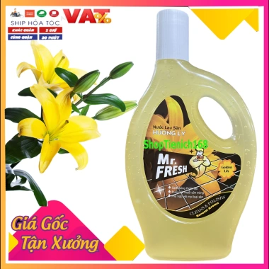 Nước lau sàn đậm đặc Mr.Fresh 1.1L Hương Chanh - Giá 55.000 (giảm so với 71.500)
