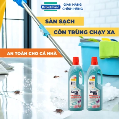 Nước Lau Sàn Denkmit Đa Năng Nhập Khẩu Đức - Làm Sạch Bụi Mịn, Hương Thơm Nhẹ, Giá 81.000 VND 6