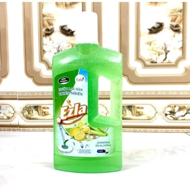 Nước lau sàn diệt khuẩn thiên nhiên Ezla 1 Lít - Giá 38k, sạch sâu, an toàn cho gia đình 4