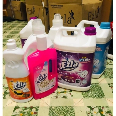 Nước lau sàn diệt khuẩn thiên nhiên Ezla 1 Lít - Giá 38k, sạch sâu, an toàn cho gia đình 6