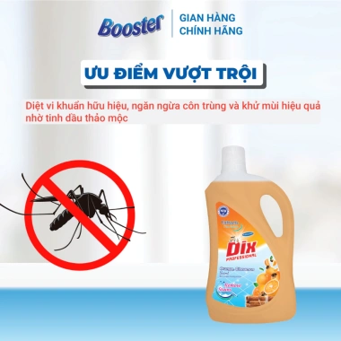 Nước Lau Sàn Dix Chai 2L Chống Muỗi, Hương Thơm Nhẹ Dịu, An Toàn Trẻ Em - 60.000đ