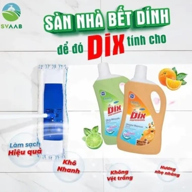 Nước Lau Sàn Dix Chai 2L Chống Muỗi, Hương Thơm Nhẹ Dịu, An Toàn Trẻ Em - 60.000đ