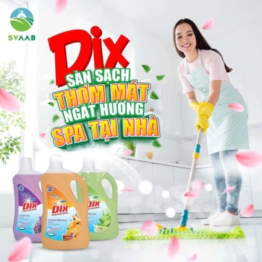 Nước lau sàn Dix hương Cam Quế & Chanh Xả 2L - Giảm giá, chỉ 125.000đ