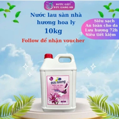 Nước lau sàn Đứa Giang Hương Lý 10kg - Sạch sâu, thơm mát, chỉ 210.000đ 2 Nước lau sàn Đứa Giang Hương Lý 10kg - Sạch sâu, thơm mát, chỉ 210.000đ 2