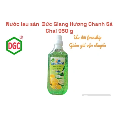 Nước lau sàn Đức Giang 950g - Giảm giá, chỉ 30.000đ, tẩy bẩn mạnh, hương thơm nhẹ, an toàn cho sàn nhà 3
