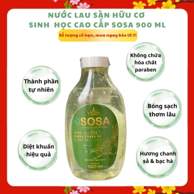 Nước Lau Sàn DWGROUP Sakura hương Sả Chanh, Ngàn Hoa Thơm, Sáng Bóng, 67.500₫ 3
