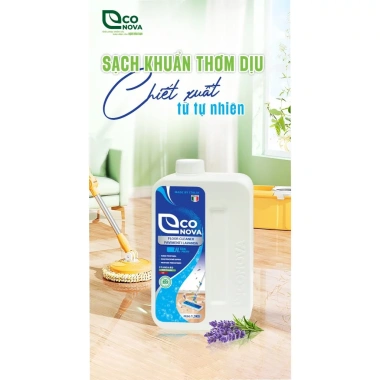 Nước lau sàn Econova Oải Hương 183k - Giảm giá, sạch bóng, hương thơm tự nhiên