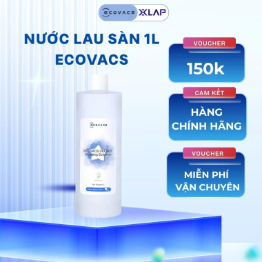 Nước lau sàn Ecovas 1.000ml cho robot hút bụi – Chính hãng, giảm giá 300k
