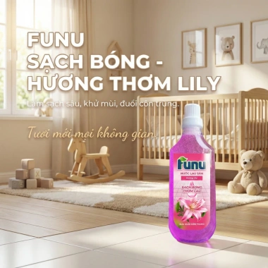 Nước Lau Sàn Funu - Sạch Nhanh 1 Lần, Xua Đuổi Côn Trùng, Chính Hãng 26.250₫ 3 Nước Lau Sàn Funu - Sạch Nhanh 1 Lần, Xua Đuổi Côn Trùng, Chính Hãng 26.250₫ 3