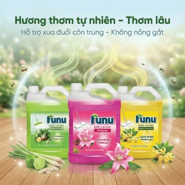 Nước lau sàn Funu xua đuổi côn trùng, khử mùi hôi thú cưng, an toàn, giá chỉ 29.000đ 3 Nước lau sàn Funu xua đuổi côn trùng, khử mùi hôi thú cưng, an toàn, giá chỉ 29.000đ 3
