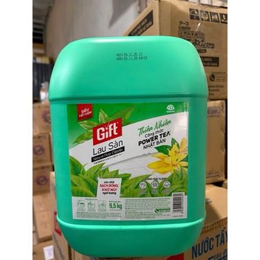 Nước Lau Sàn Gift Hương Ylang 9,5KG - Siêu Tiết Kiệm, Giá 170.519 VND 10