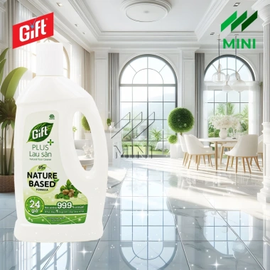 Nước lau sàn GIFT Plus hương thảo dược - Khử bám bẩn, tự nhiên, chỉ 48.321 VND