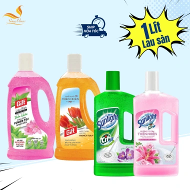 Nước lau sàn Gift Sunlight 1 Lít đậm đặc hương hoa – Vệ sinh nhà cửa hiệu quả, giá ưu đãi 48.300 VND
