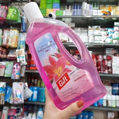 Nước lau sàn Gift Sunlight 1 Lít đậm đặc hương hoa – Vệ sinh nhà cửa hiệu quả, giá ưu đãi 48.300 VND