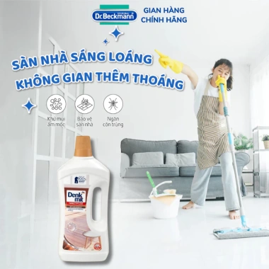 Nước lau sàn gỗ Denkmit nhập khẩu Đức 1 lít - Sạch, bóng, giá ưu đãi 125.000₫ 4