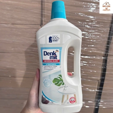 Nước lau sàn gỗ Denkmit nhập khẩu Đức - Bảo vệ bề mặt sáng bóng, giảm 22% còn 129.000₫