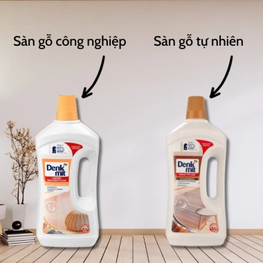 Nước lau sàn gỗ Denkmit Parkettpflege 1L nội địa Đức - Giá chỉ 119.000đ 4