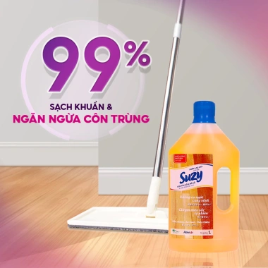 Nước lau sàn gỗ & đồ gỗ SUZY 1L - Hữu cơ, Nhật Bản, giảm còn 49.300₫ 2 Nước lau sàn gỗ & đồ gỗ SUZY 1L - Hữu cơ, Nhật Bản, giảm còn 49.300₫ 2