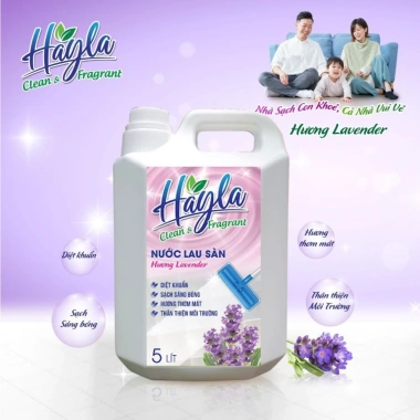 Nước lau sàn Hayla dung cồn trùng 5L - Diệt vi khuẩn, lưu hương lâu, giảm giá 149.000đ 3