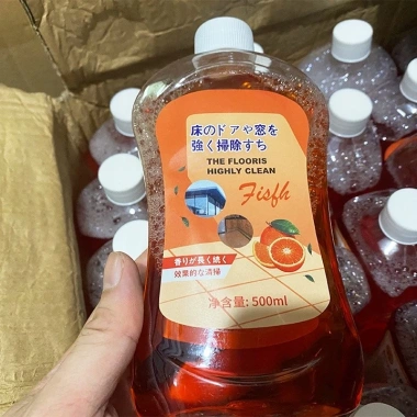 Nước lau sàn hương cam 500ml - Diệt khuẩn, tẩy vết bẩn, thơm nhẹ, giá 30.000