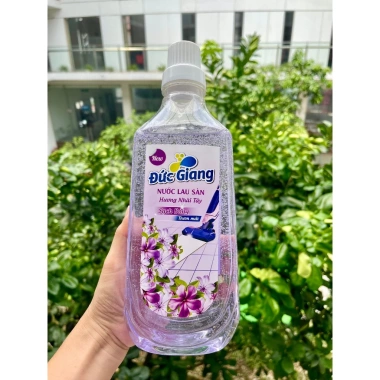 Nước lau sàn hương hoa ly Đức Giang 950ml - Đậm đặc, sạch bóng, nhanh khô, giảm giá 40.000₫